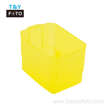 yellow plastic flash diffuser